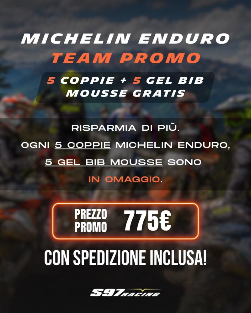 Offerta Pneumatici Enduro 5 Coppie x 5 Gel Bib Mousse